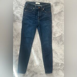 Madewell Dark Blue Denim Jeans